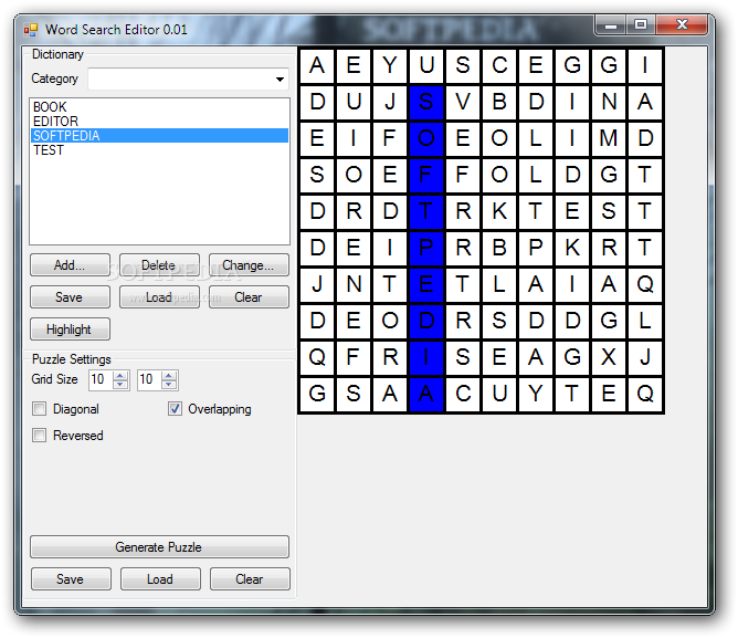 Free word search software